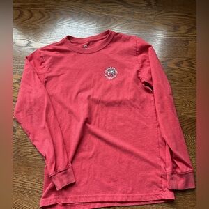 Southern Tide Kids Red Long Sleeve Tee